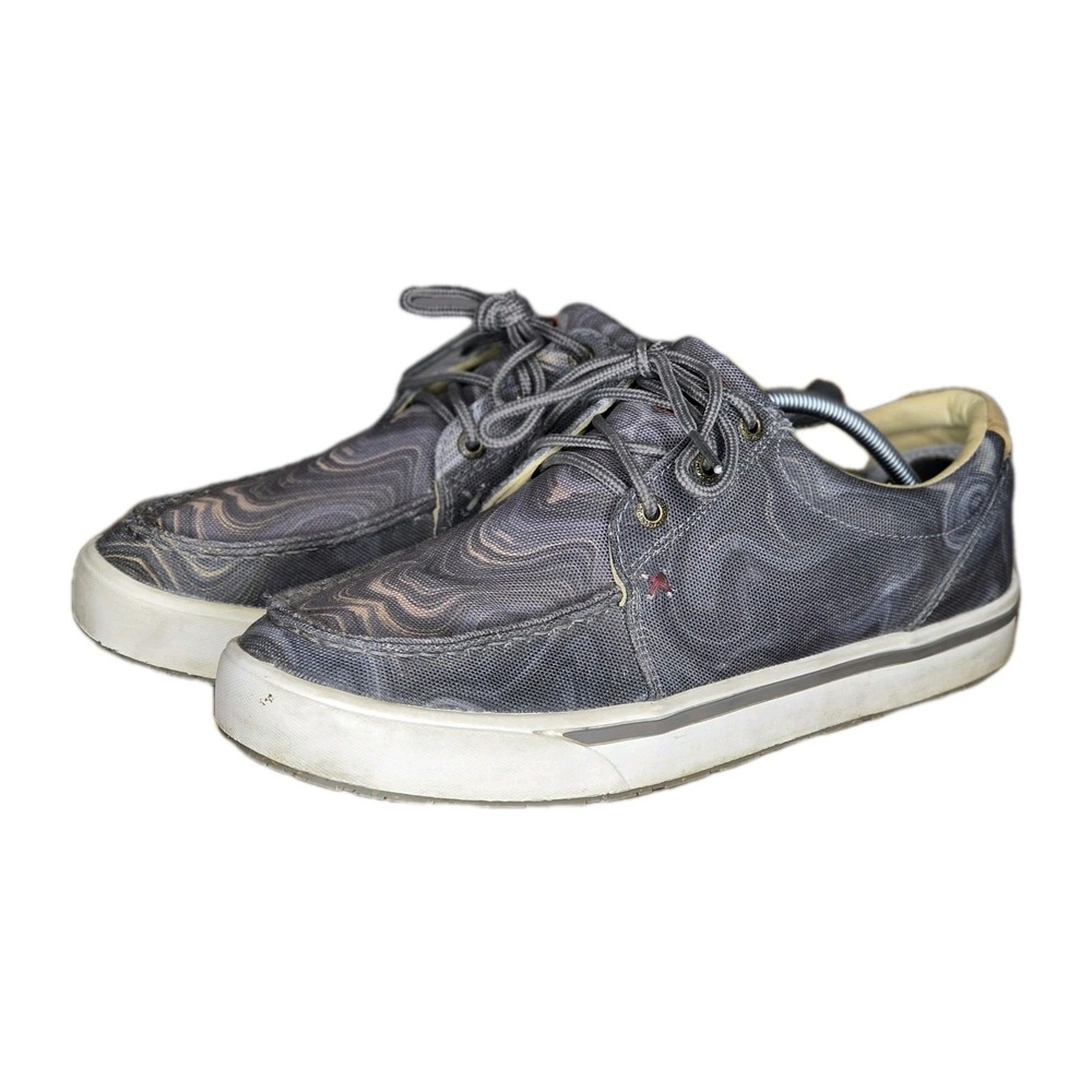 Twisted X Men's Size 9 Kicks Grey Marbled‎ Multi Color Casual Western Shoe
